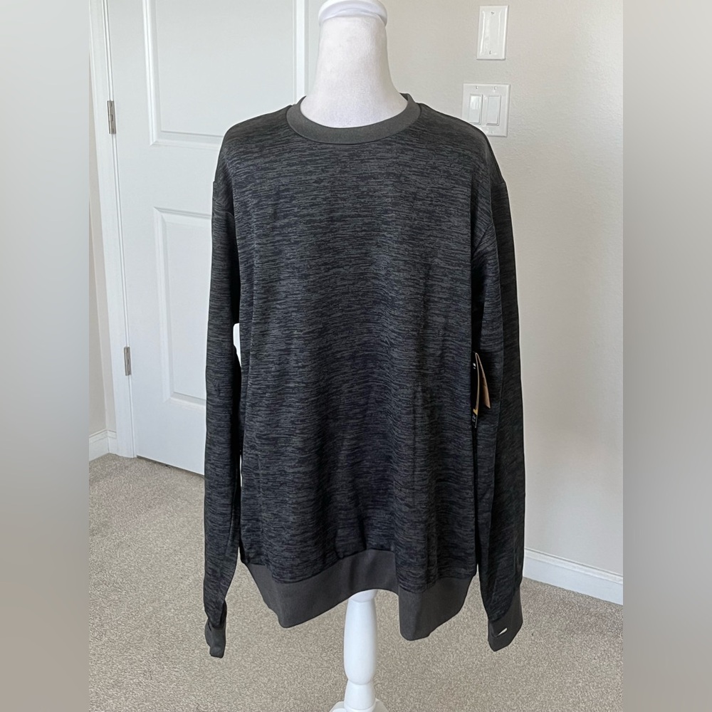 NWT Dakine Mens Liberator Crew in Black Heather Size XL and Large